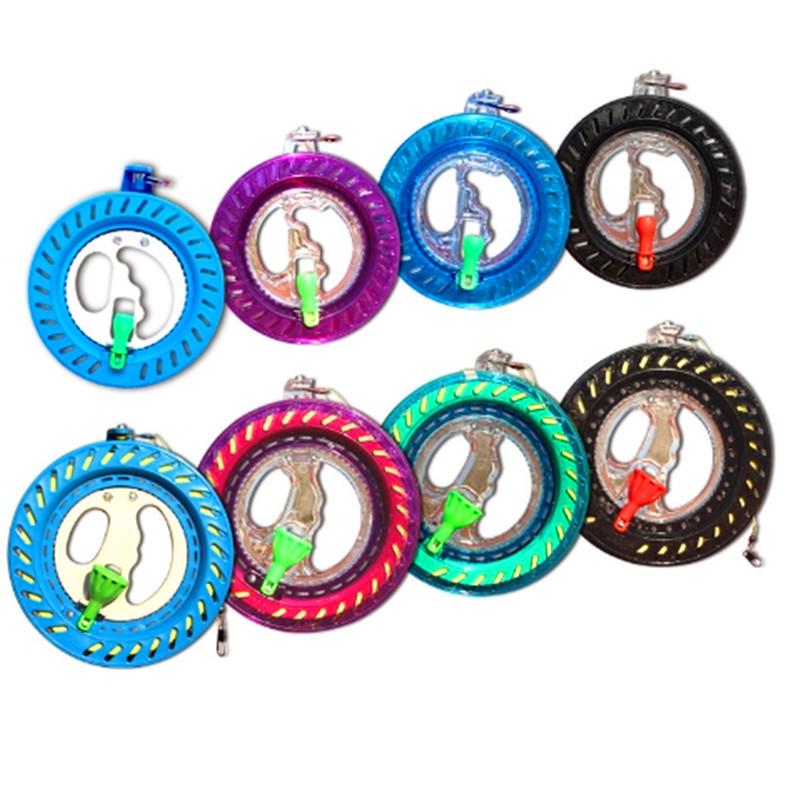 Weifang Crystalowy Kołowrotek do Latawca z Samoblokującym Kołem dla Dorosłych i Dzieci - Puste Wzornictwo Narzędzie do Puszczania Latawca