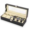 2/3/6/10/12 Grids Jewelry Box Lockable Watch Display Box Watch Storage Box  Father's Day Gifts