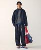 STUDIO TOMBOY [Men] Zipper Pocket Elastic String Set-Up Pants_Dark Navy 9156231557