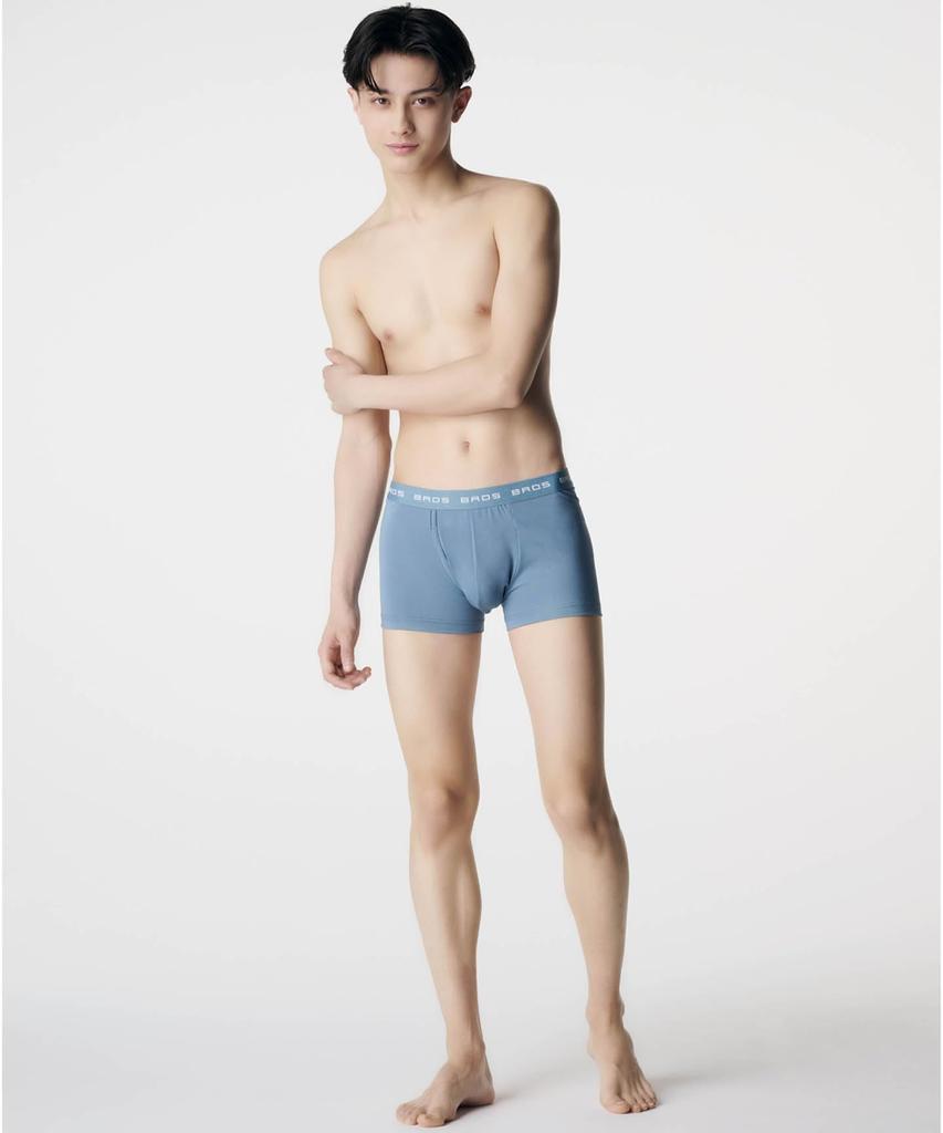 Bros by Wacoal GT3110 Boxer Size S Men's Men's Briefs, Comfortable, Moisture-Wicking, Quick-Drying, Front-Opening,