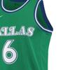 Nike NBA Printed Sports Basketball Jersey Fan Edition 21-22 Season Mavericks Porzingis No. 6 Unisex Basketball Jerseys Green CN1021-318