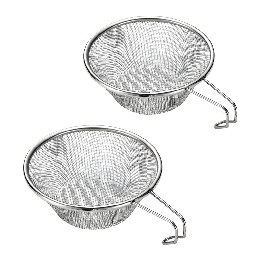 CAMPING MOON Набор из 2-х дуршлагов Sierra, штабелируемый, нержавеющая сталь (S-213-2P)