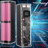 Transparent Power Bank Case LED Screen Fast Charging Power Bank Kit  For DIY