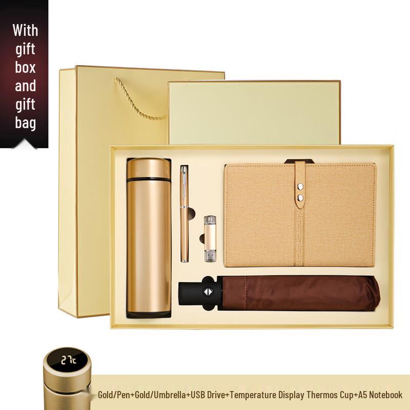 Business Gift Set with Thermos & Accessories