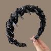 Hepburn Princess Elegant Rhinestone Toothed Headband for Women