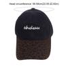 Adjustable Embroidered Baseball Cap Cotton Y2k Peaked Cap Retro Leopard Baseball Hat  Teenagers