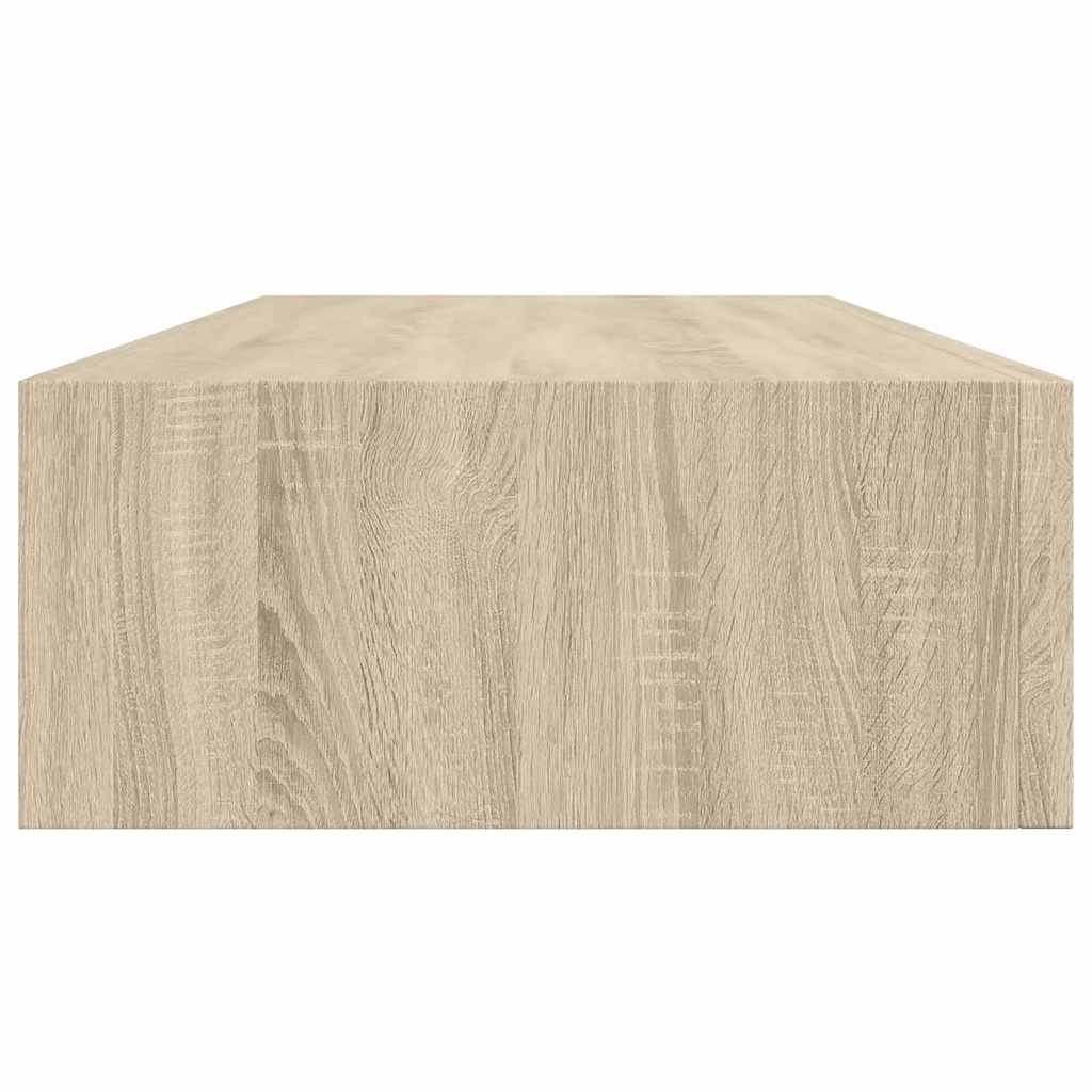 Vidaxl Półka Ścienna Z Szufladą, Kolor Dębu, 60 X 23,5 X 10 Cm, Mdf