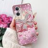 For OPPO Reno7 Z 5G / Reno8 Z  5G Elegant Floral Butterfly Phone Case For Oppo Reno 7Z 8Z 5G Soft Silicone TPU Cases