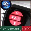 2026 Quente Para VOLKSWAGEN VW Para Volkswagen VW R Line GTI Touareg Golf 5 6 7 Jetta Passat B6 B7 B8 B9 Tiguan Protetor de Tanque de Combustível de Carro