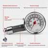 Car Tire Pressure Gauge Stainless Steel Inflation Pressure Gauge High Precision Meter Detector Repair Tools For Mechanical Tires