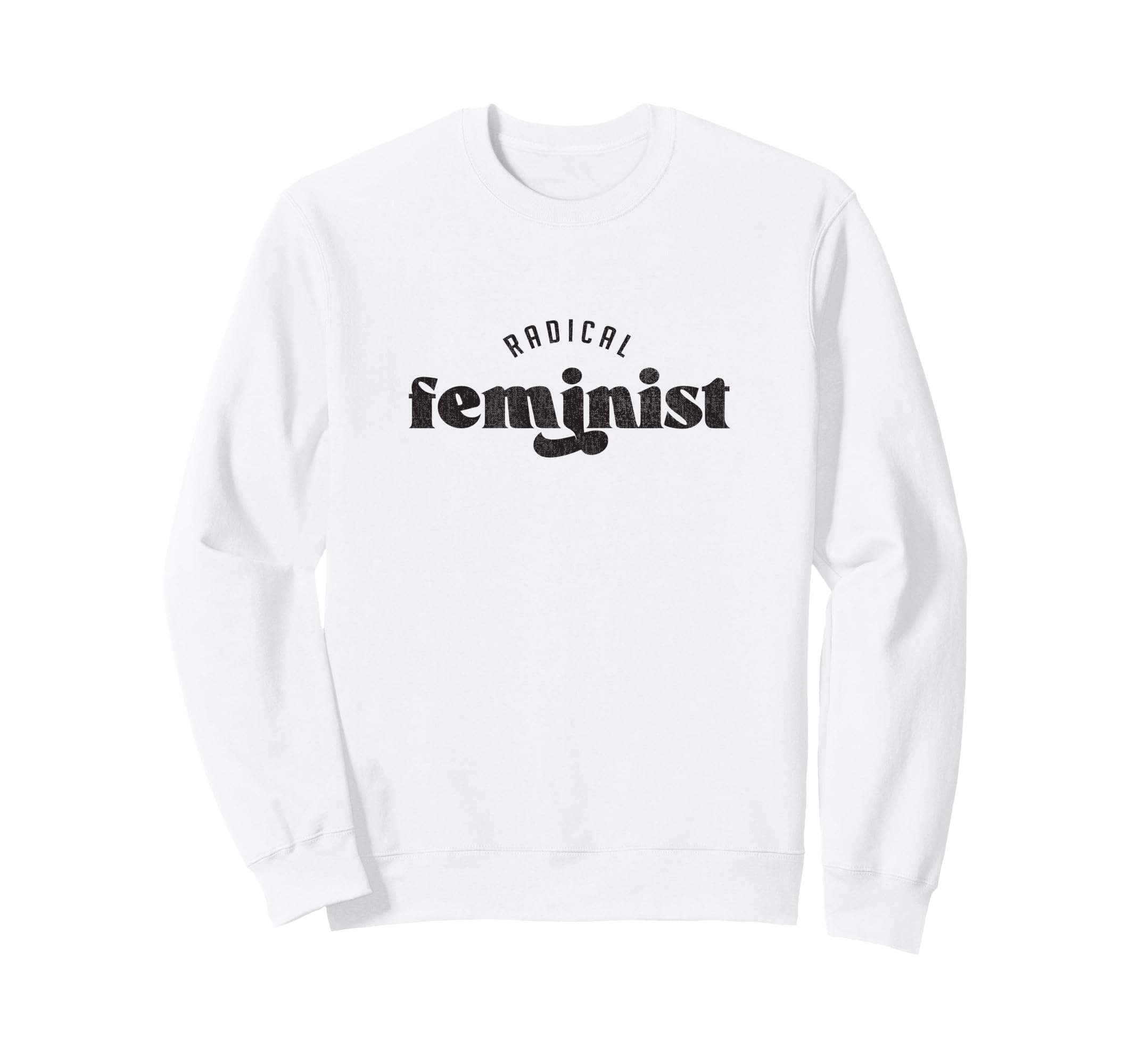 Радикальная минималистичная толстовка с надписью феминизм,