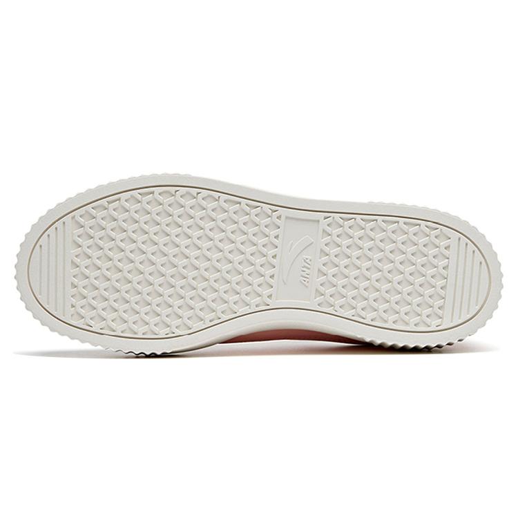 Anta Versatile Low top Skateboard Shoes Women's White Black Pink 122028064-1