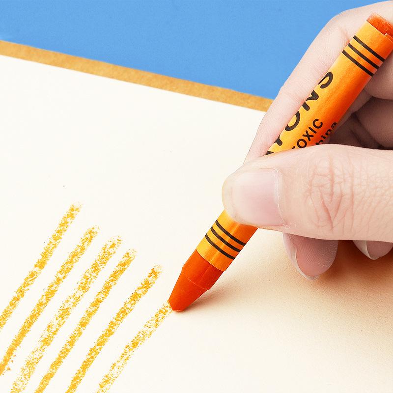 Boxed Oil Pastel Crayons: 6, 8, 12, 24 Colors – Art Supplies for Painting and Graffiti.