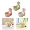 Egg Cup Display Dinner Kitchen Utensils Lunch Home Decor Breakfast for Hard Boiled Eggs Easter Bunny Egg Stand Egg Holder
