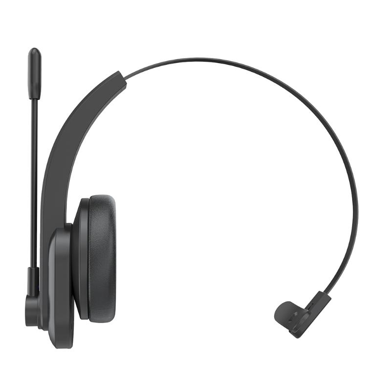 300mAh Earphone Battery Capacity Call Center Headset Hands-free Headphone for Smart Noise Cancelling Bluetooth-compatibl