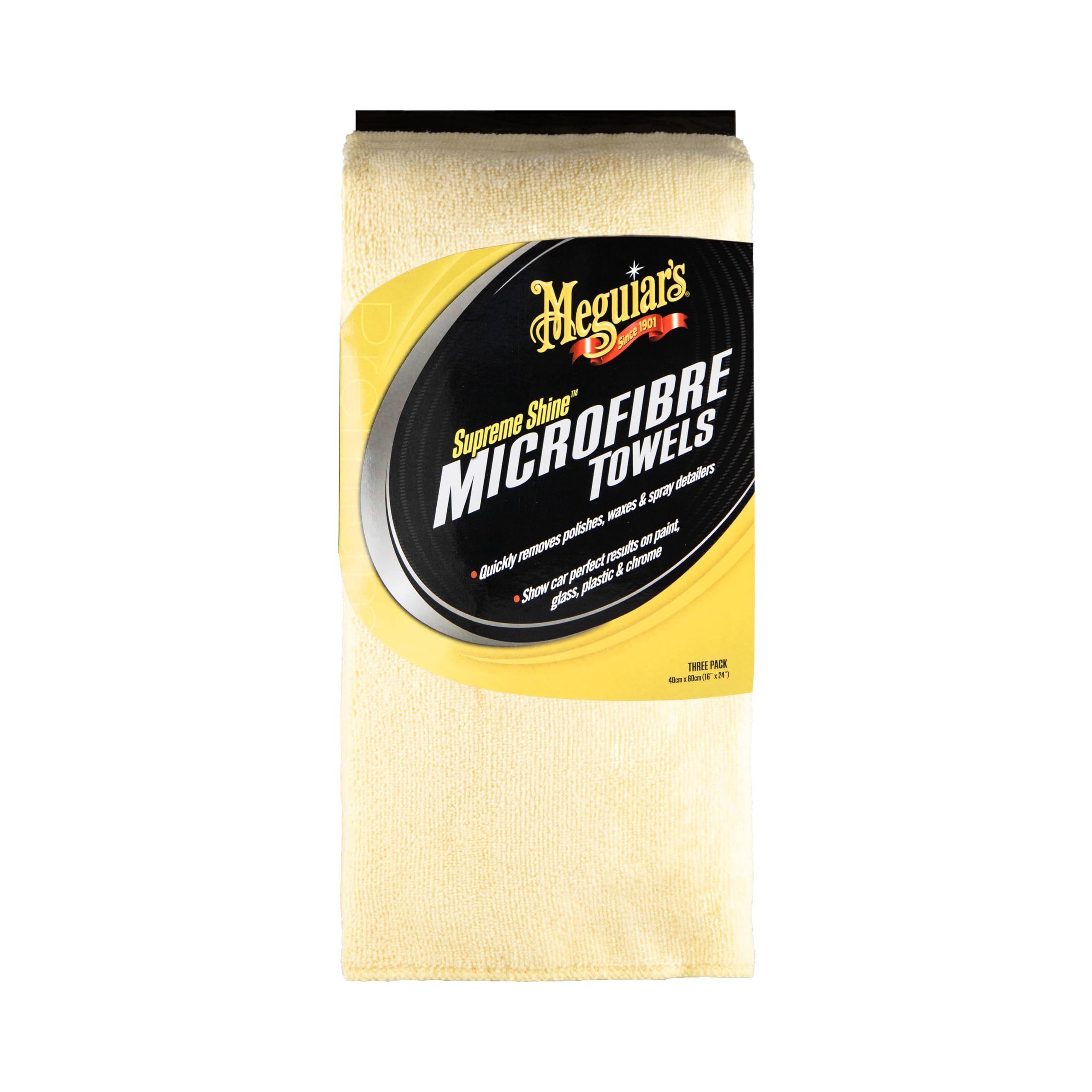 

Meguiars X2020 Supreme Shine Microfiber Towels of (Pack 3)