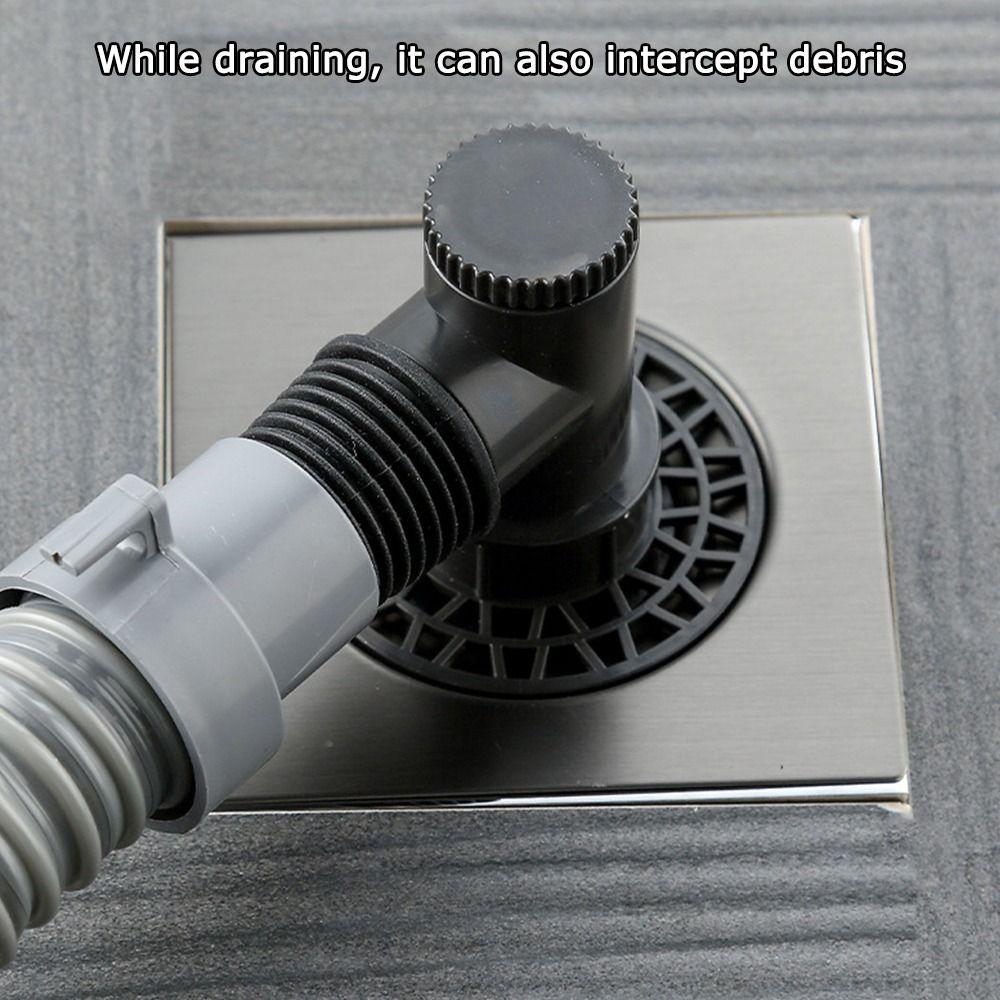 Anti-Overflow Pipe Connector Insect Prevention Multifunctional Tee Connector