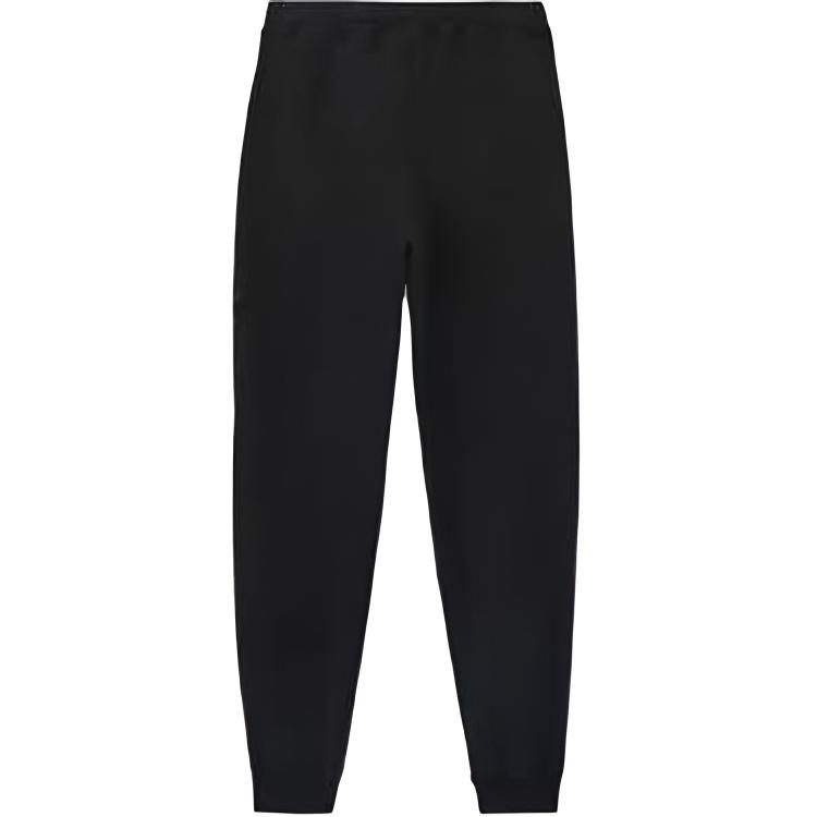 STONE ISLAND Pantaloni Casual da Uomo FW24 a Colore Unico con Elastico in Vita e Logo Nero 811564020-V0029