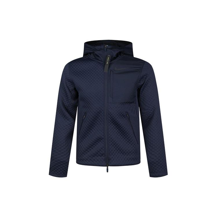 Nike Full-length zipper hooded training Jacket Blue Men s BV3999-452 M