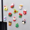 12pcs Cartoon Creative Christmas Gifts Santa Claus Refrigerator Magnets Magnetic Clasp Personality Magnet Magnet Home Decore