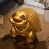 Creative Turtle Money Jar: Large Capacity Savings Ornament for Home