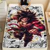 Goku Modern Print Flannel Blanket, Cozy Warm Cover for Bedroom Furniture, Picnic, Travel and Daily Use.-TING