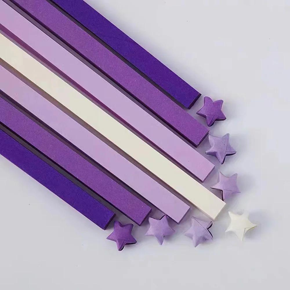 540pcs Double Side Origami Star Papers Lucky Star Decoration Paper for Lucky Stars Folding DIY Hand Art Crafts School Teaching
