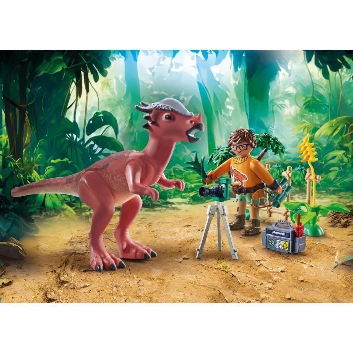 Playmobil 71822 Stygimoloch, kaşif ve aksesuarlar, Dinozorlar, 37 parça, 4 yaşından itibaren