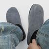 Lazy pedal summer new half bag head small from trend slippers breathable versatile shoes 19987 gray-K