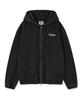 Wacky Willy Denim Hooded Zip-Up Jumper Black