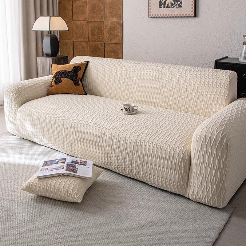 Light Luxury High-end Sofa Cover, All-inclusive Non-slip and Dust-proof Sofa Cover, a Whole Elastic Sofa Cover, Universal In All Seasons