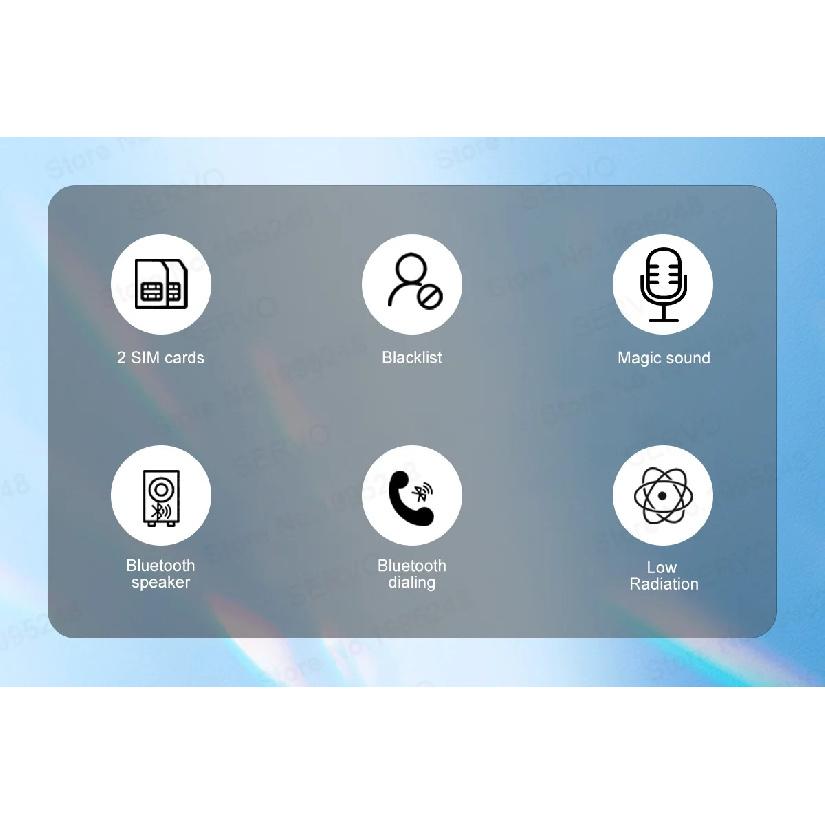 SERVO X18 Car Style Mini Mobile Phone Magic Voice Blacklist Call Recording Bluetooth Dial 2G Super Small Cellphone 2 SIM Standby
