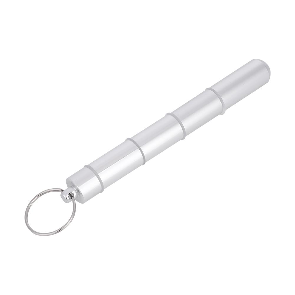 

Mini Portable Medicament Box Case Rainproof Medicament Bottle Drug Holder With Key Chain(5 Cases)