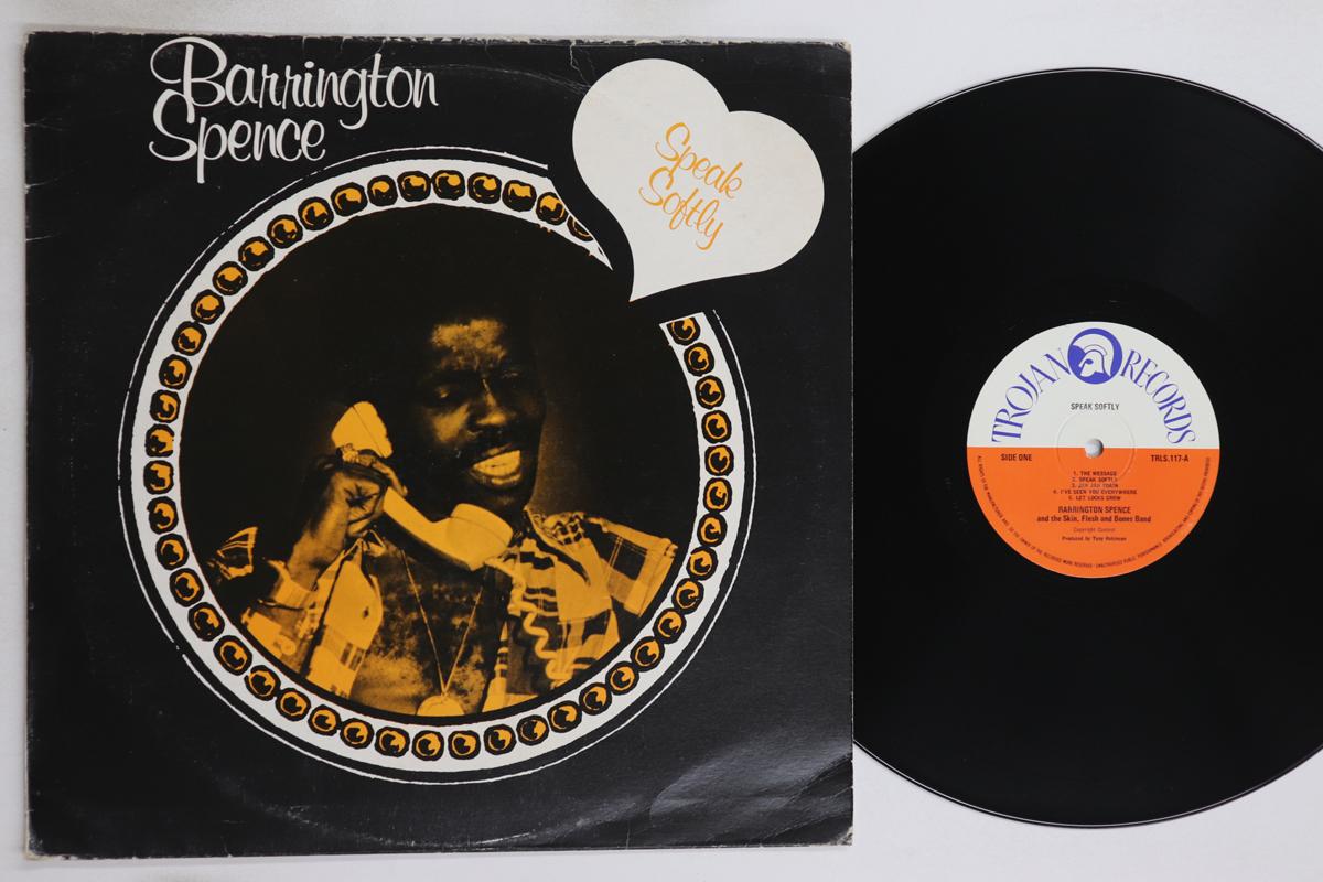 

LP Record BARRINGTON SPENCE - Speak Softly TSLS117 TROJAN RECORDS 1976 UK Reggae, Ska & Dub Used