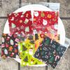 100PC Customizable Holiday Cookie Packaging with Snowflake Prints Christmas Cookie and Nougat Packaging Set 10x10+3cm
