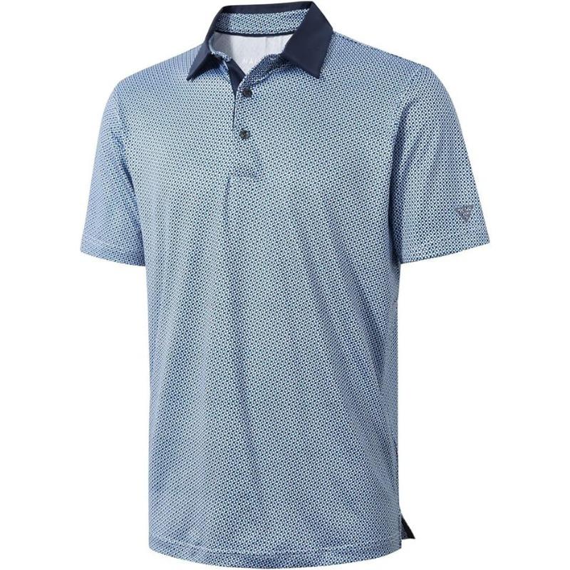 Short Sleeve POLO Shirt Button Solid Color Men's Sweatshirt