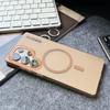 case for Samsung S26 S25 S24 S23 S22 S21 plus ultra soft-touch matte Translucent magnetic protective cover full coverage plain