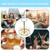 Beer Holder 6 Bottles Refrigerator Beer Rack Wine Hand Basket Drinking Display Stand For Restaurants Nightclubs Dance Parties