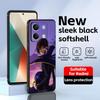 Cool Code Geass Anime  Phone Case For Redmi Note 14 13 12 11 Pro Plus S 5G 14C A3 Soft Black Phone Cover