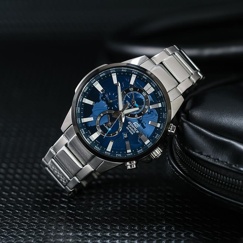 Casio Men EDIFICE Blue Watch EFR-303DB-2A EFR-303DB-2A