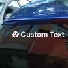 Fun Custom Text Stickers Decals For Snapchat Car Rear Windshield Motorbike Drop Shipping