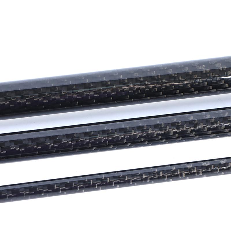 1ks Trubka z uhlíkových vláken Délka 500 mm Průměr 8-18 mm Pro RC model letadla
