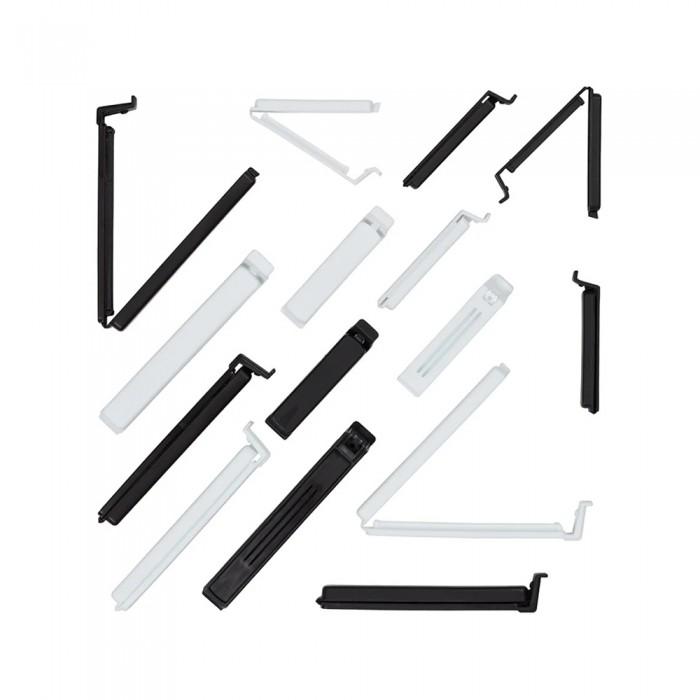Chef Aid Set of Small & Large Bag Clips 15pk
