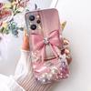 Transparent For Realme Q5 Case RMX3478 Cute Fashion Butterfly Funny Painted Soft Bumper Cover For Real me Q5 Casing