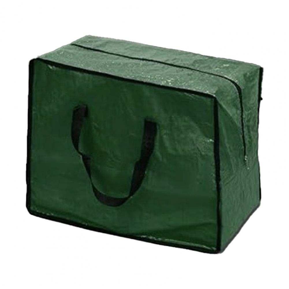 

Christmas Tree Storage Bag Generous Capacity Waterproof Dustproof Reinforced Tear-Resistant PE Woven Tree Storage Organizer S зелений