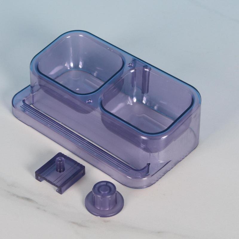 

Попугай Двойная Миска Большая Вместимость Кормушка Влагозащищенная Подвесная Миска для Корма Миска для Кормления Птиц Вода Аксессуары для Домашних Животных A2