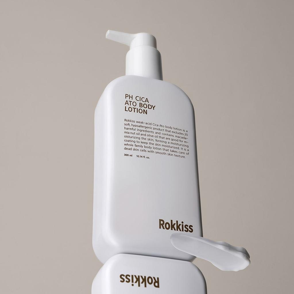 Mildly Acidic Cica Ato Body Lotion 300ml x 2