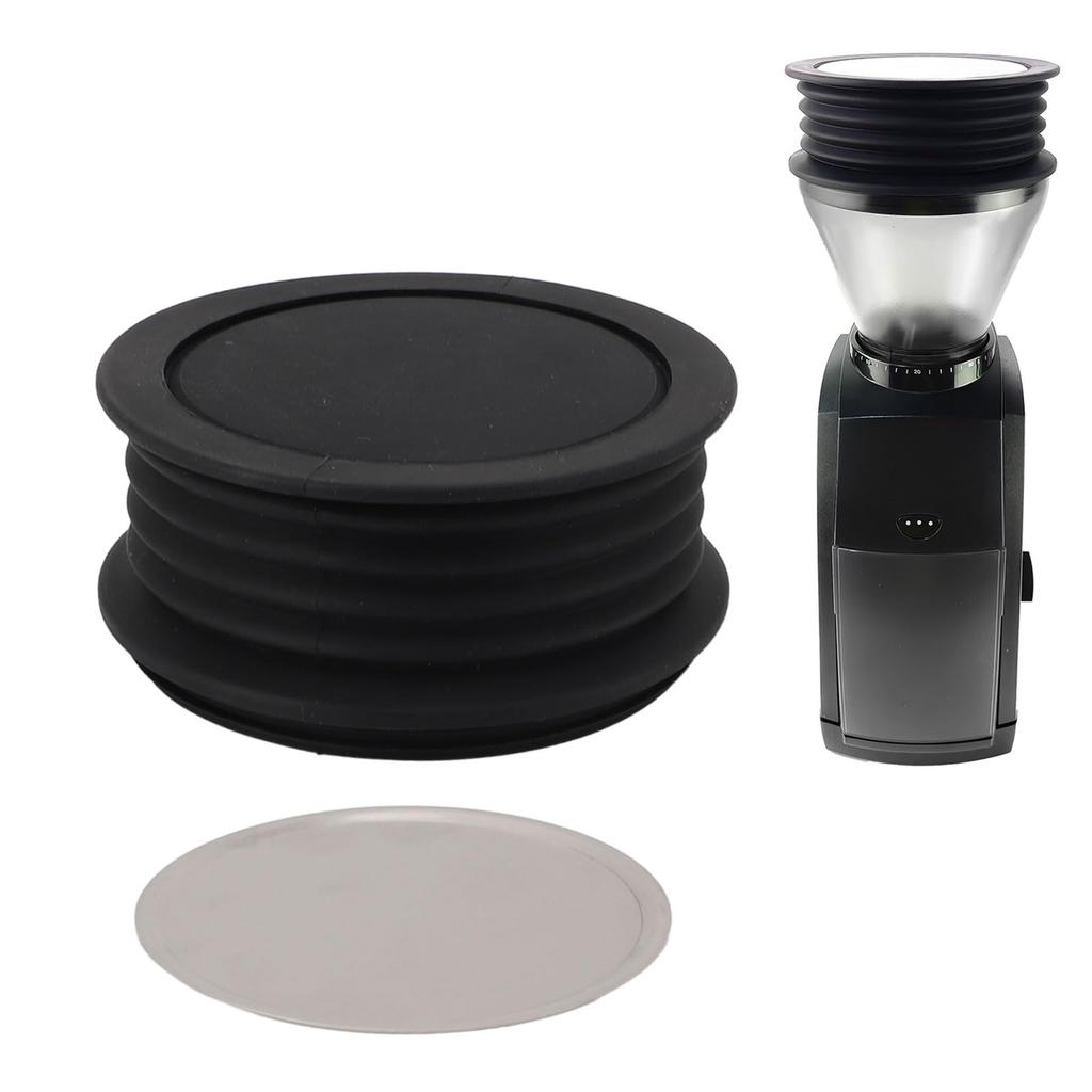 Cryfokt Grinder Blowing Bean Bin, Food-Grade Silicone Coffee Grinder Blowing Tool, Coffee Grounds Removal Tool, Universal Coffee Grinder Cleaning