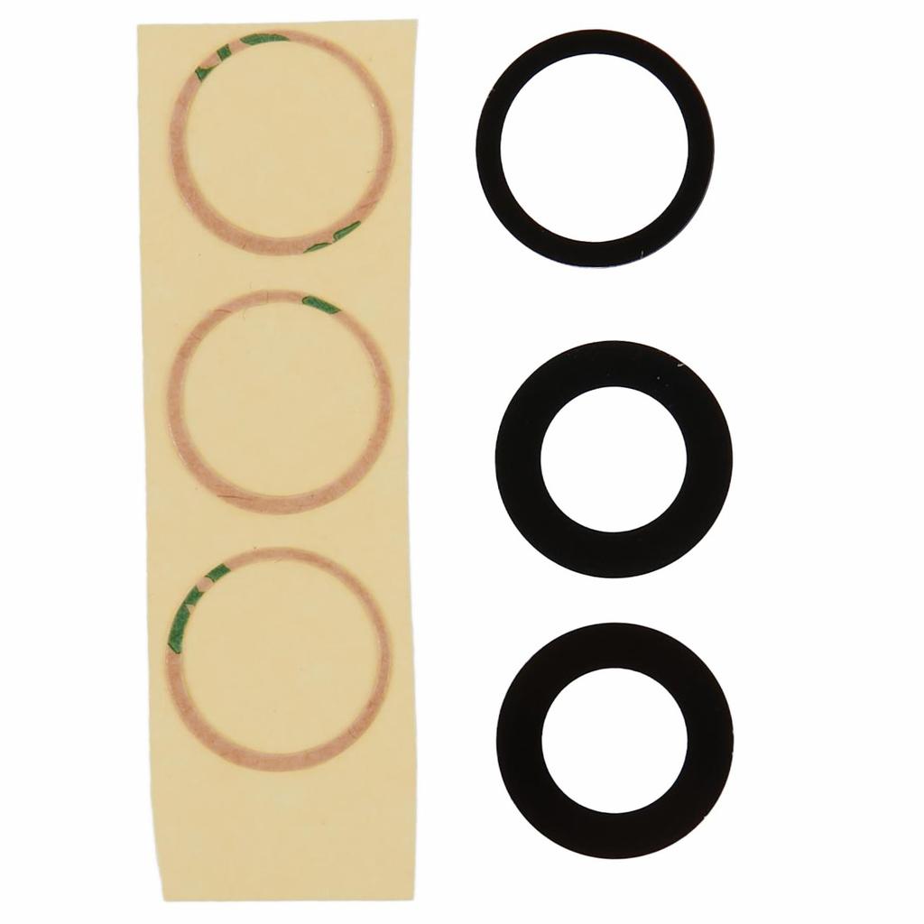 For iPhone 15 Pro Max 1 Set Rear Camera Rim Lens Cover with Adhesive Sticker (without Logo)