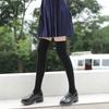 Solid-colored Long Socks, Solid-colored Pressure Knee-high Socks, Autumn and Winter Socks, Student Long Stockings, High-top Cotton Women's Socks